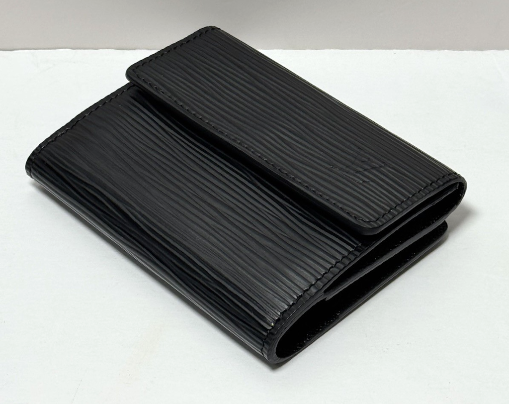 LOUIS VUITTON Epi Ludlow Leather Wallet Coin Purse #3