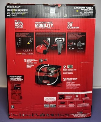 New Milwaukee - M18 Fuel 2.5 Gallon Wet/Dry Vacuum 0970-20 (TOOL ONLY) #1