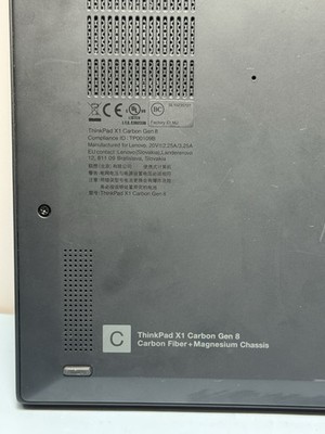 Lenovo ThinkPad X1 Carbon Gen 8 14" i5-10310U 512GB SSD 8GB RAM Win 11, 90% batt #5