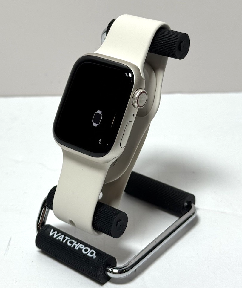 Apple Watch Series 9 41mm Alum Case, Sport Band Starlight GPS/LTE-Excellent #1