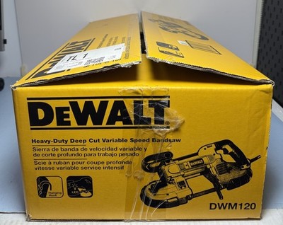 DeWalt DWM120 120V 10 Amp Corded Deep Cut Band Saw -Open Box #1