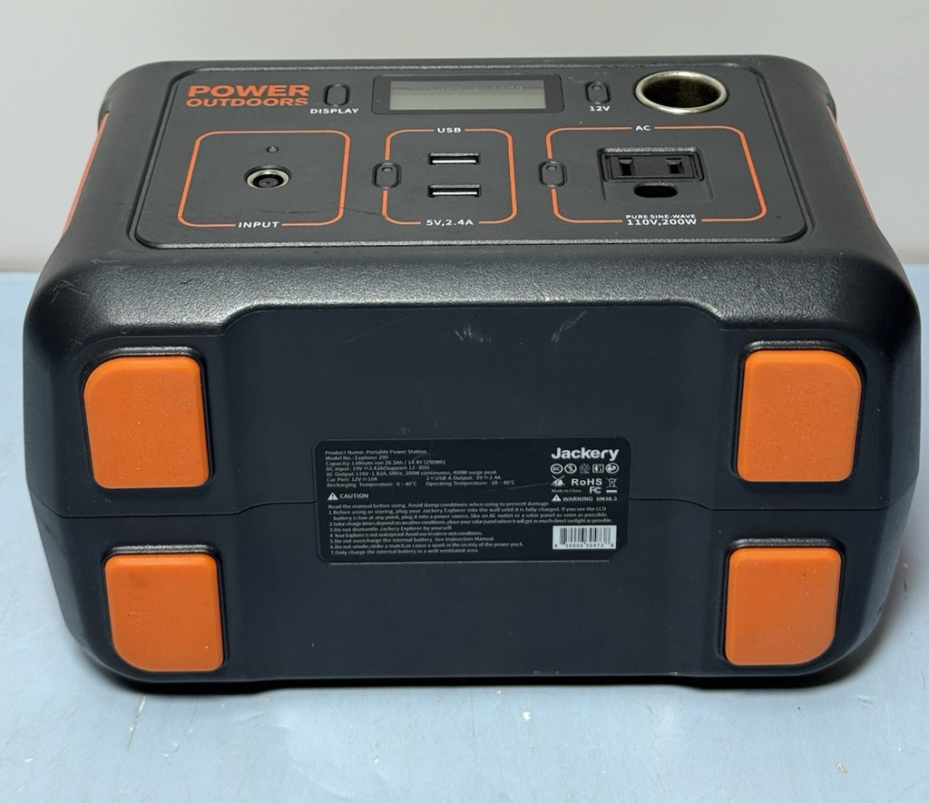 Jackery Portable Power Station Explorer 290 /w power cord #3