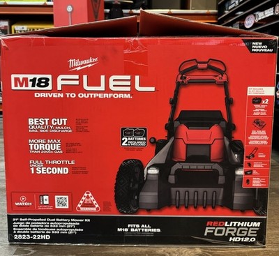 Milwaukee Tool 2823-22Hd M18 Fuel 21 In. Self-Propelled Dual Battery Mower Kit #2
