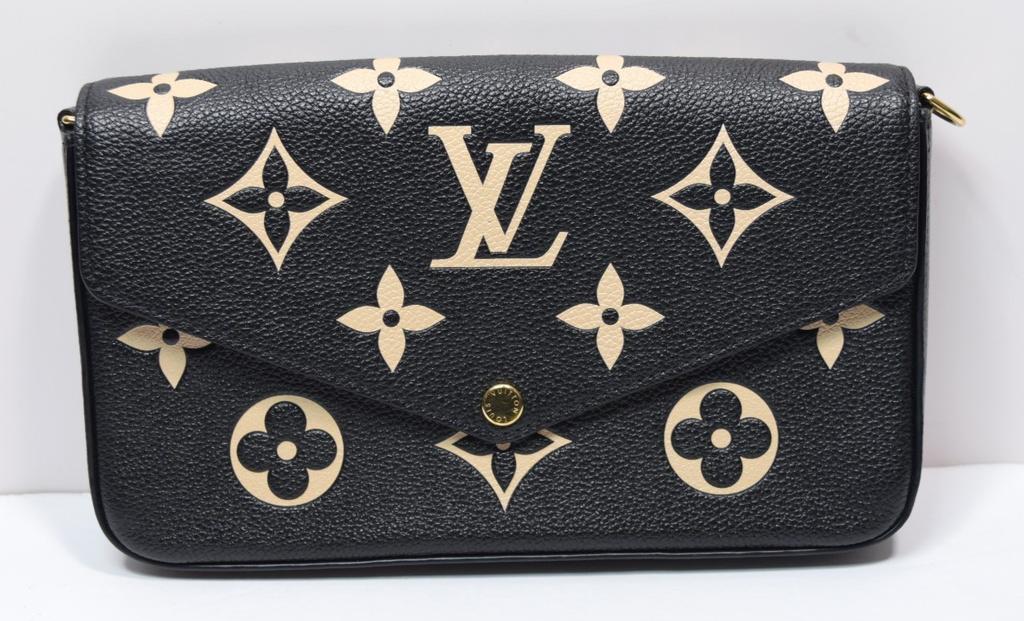Louis Vuitton Felicie Pochette Bicolor Monogram Empreinte Giant - M82479 #1