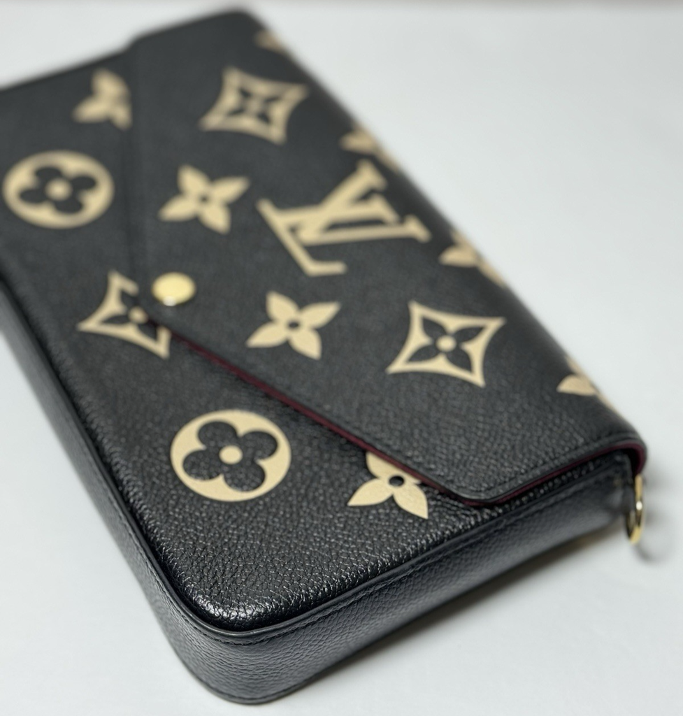 Louis Vuitton Felicie Pochette Bicolor Monogram Empreinte Giant - M82479 #4