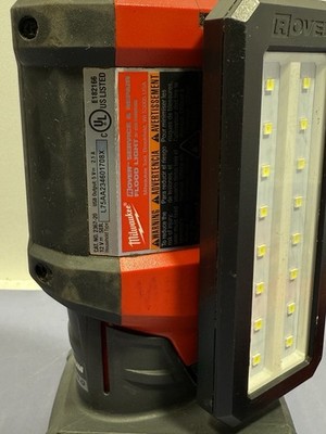 Milwaukee 2367-20 (Lot of 2) M12 W/ XC5.0 M12 Batt ROVER Magnetic Flood Lights #1