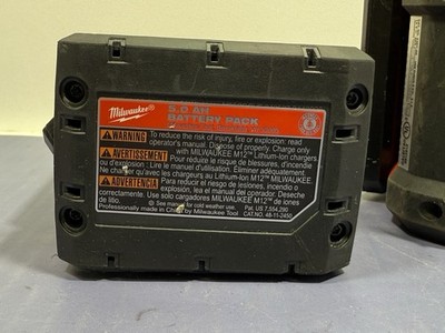 Milwaukee 2367-20 (Lot of 2) M12 W/ XC5.0 M12 Batt ROVER Magnetic Flood Lights #4