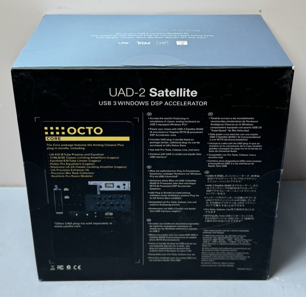 Universal Audio UAD-2Satellite USB OCTO Core Desktop DSP Accelerator for Windows #2
