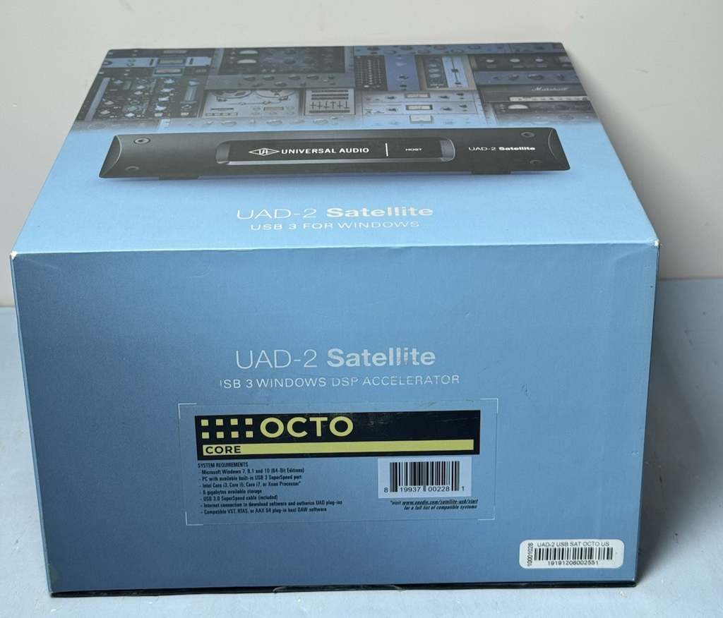 Universal Audio UAD-2Satellite USB OCTO Core Desktop DSP Accelerator for Windows #3
