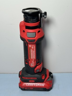 CRAFTSMAN V20 CMCE200 Router&CMCE030 Rotary Tool w/ (2) 2.0Ah Batt #4