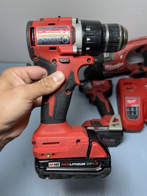 Milwaukee M18 FUEL:2720-20 Sawzall, 3650-20 Impact, 3601-20 Drill, 2 Batt, charg #2