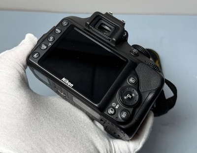 Nikon D3400 24.2MP DSLR Camera w/AF-P DX VR 18-55mm Lens *8546* Shutter Count #1