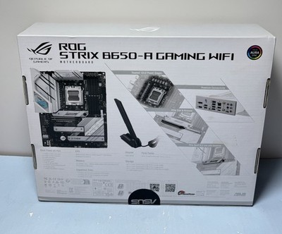 ASUS ROG Strix B650-A Gaming Wifi 6E AM5 Ryzen 7000 Motherboard 3xM.2 Slots-New #1