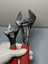 Snap On Tools 2pc 8" & 12" Soft Adjustable Wrench Foam Grip Set FADH8B & FADH12B buy