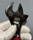 Snap On Tools 2pc 8" & 12" Soft Adjustable Wrench Foam Grip Set FADH8B & FADH12B with delivery
