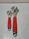 Snap On Tools 2pc 8" & 12" Soft Adjustable Wrench Foam Grip Set FADH8B & FADH12B in Boston
