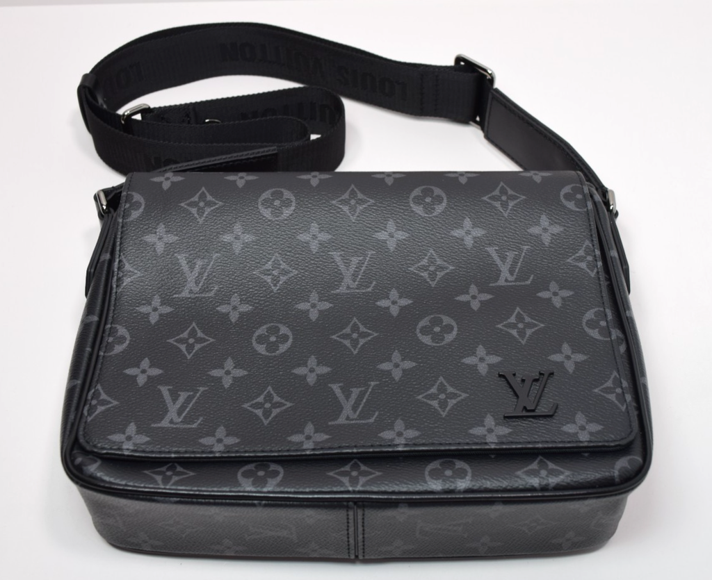 Louis Vuitton District PM Monogram Eclipse Messenger Bag M46255 w/LV Holiday Box #2
