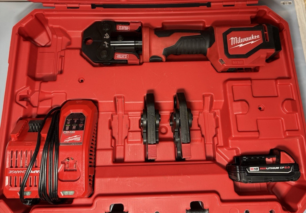 Milwaukee 2674-20 M18 Short Throw Press 2674-20 Tool Kit Viega PureFlow PEX #11