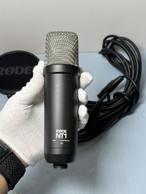 RØDE NT1 Large Diaphragm Condenser Microphone-Shock Mount,Pop Filter & XLR Cable #1
