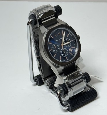 Armani Exchange Rafael Chronograph Quartz Blue Dial Men's Watch AX4182-42MM-NEW #2