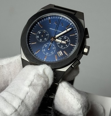 Armani Exchange Rafael Chronograph Quartz Blue Dial Men's Watch AX4182-42MM-NEW #4