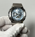 Casio G Shock GM2110D-2A metal G-Steel Men watch blue dial 49MM -Excellent price