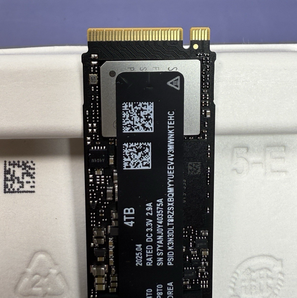 SAMSUNG 9100 PRO 4TB M.2 2280 PCIe 5.0x4 NVMe Internal SSD MZ-VAP4T0B New 04/25 #4