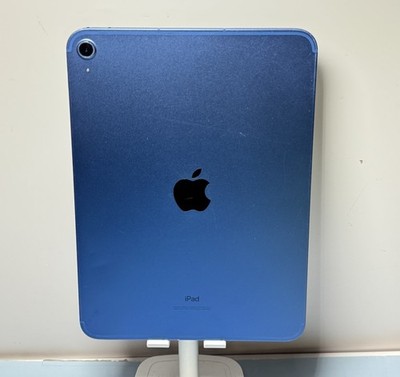 Apple iPad 10th Gen 64GB WIFI+CELL  A2757 Blue -Unlocked, 100% battery #1
