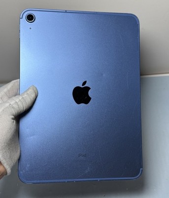 Apple iPad 10th Gen 64GB WIFI+CELL  A2757 Blue -Unlocked, 100% battery #4