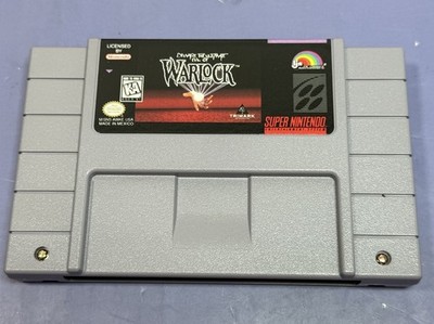 Beware the Ultimate Evil of Warlock (SNES, 1995) - CIB Complete  - Authentic! #1