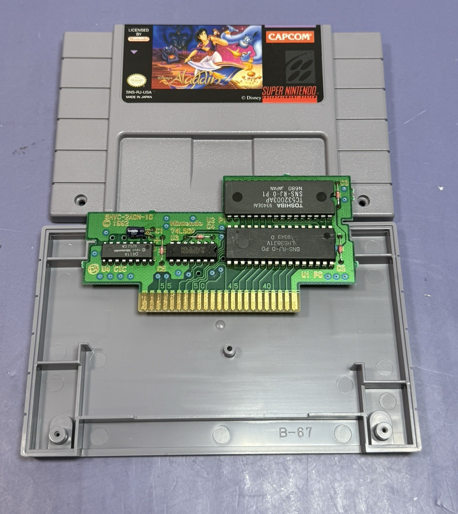 Disney's Aladdin (Nintendo SNES, 2006) - CIB -Complete In Box - 100% Authentic! #3