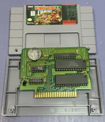 Donkey Kong Country (Super Nintendo SNES) CIB Complete, Authentic & Tested. #3