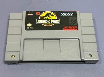 Jurassic Park (SNES, 1992) CIB - Complete In Box! Authentic! #1