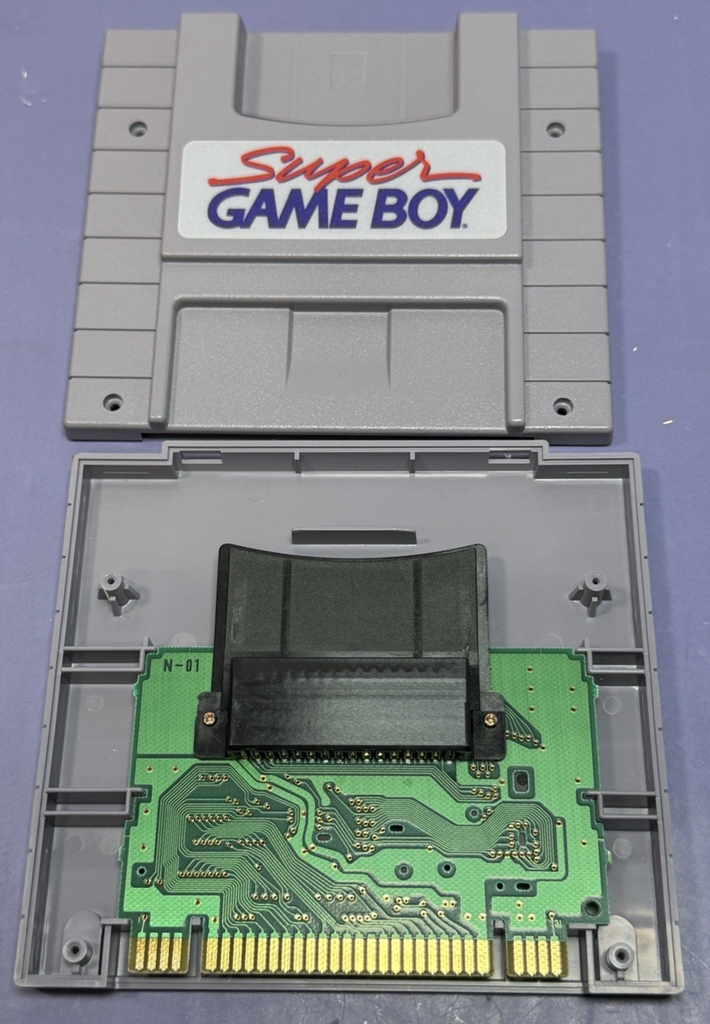 MINT - Super Game Boy Super Nintendo SNES Complete in Box CIB Game Boy Tested #3