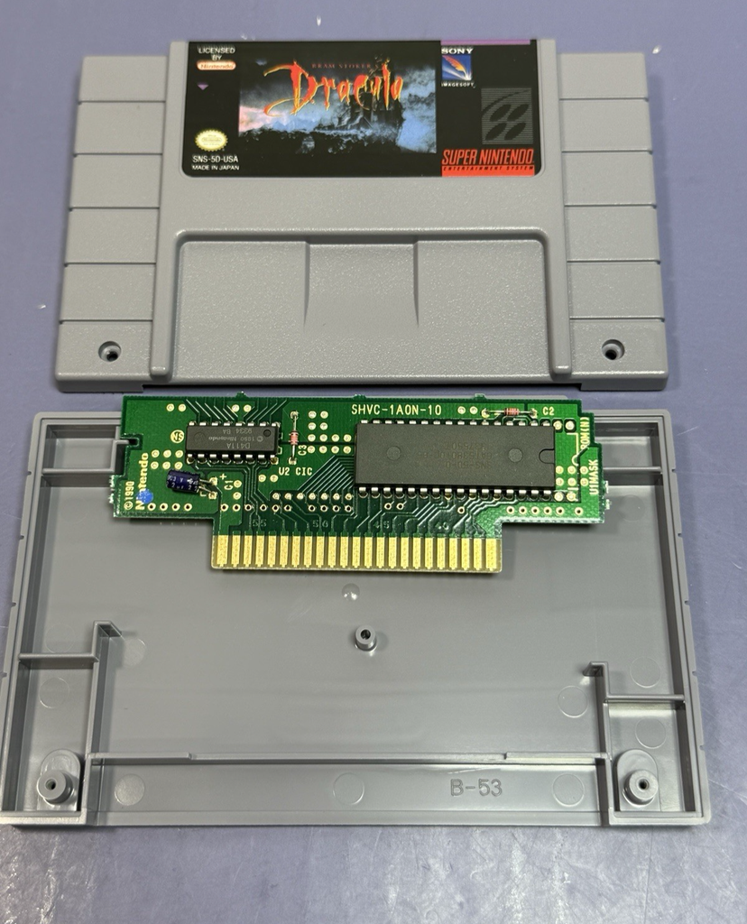 Super Nintendo SNES Game Bram Stokers Dracula CIB Complete - 100% Authentic! #3