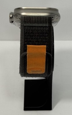 Apple Watch Ultra 49mm Titanium Case with Gray Trail Loop, M/L (GPS + Cellular) #3