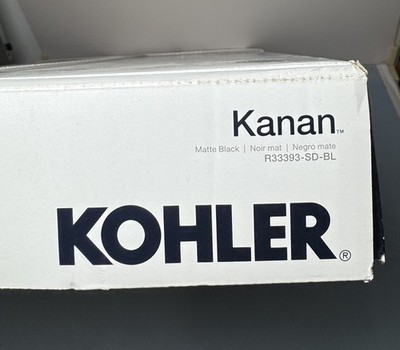 KOHLER Kanan Matte Black Single Handle Pull-down Kitchen Faucet R33393-SD-BL NEW #2