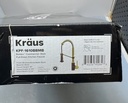 KRAUS KPF-1610BBMB Bolden Kitchen Faucet Brushed Brass/Matte Black-New buy