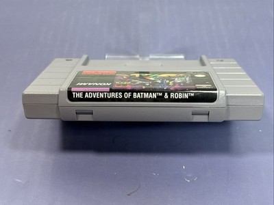 Adventures of Batman & Robin (SNES) Super Nintendo CIB Complete Box #5