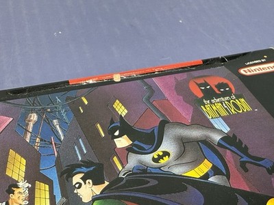 Adventures of Batman & Robin (SNES) Super Nintendo CIB Complete Box #16