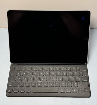 Apple iPad 9th Gen 2021 64GB WiFi Only 10.2" Silver A2602, 96% w/Keyboard A1829 #4