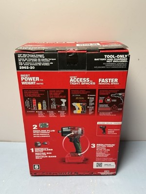 Milwaukee 2962-20 M18 FUEL™ 1/2" Mid-Torque Impact Wrench -Tool only-New #1