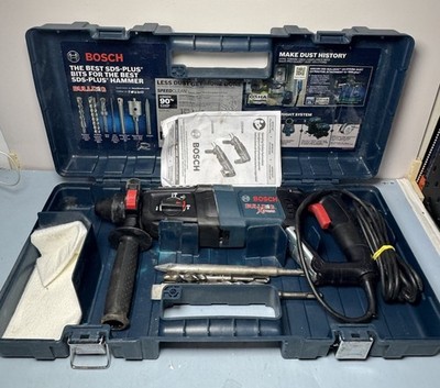 Bosch 11255VSR-RT 120V 8.0 Amp SDS-Plus 1" Rotary Hammer  w bits & case #3