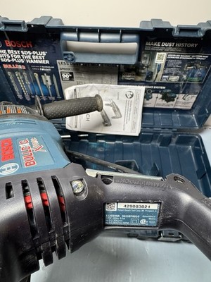 Bosch 11255VSR-RT 120V 8.0 Amp SDS-Plus 1" Rotary Hammer  w bits & case #5