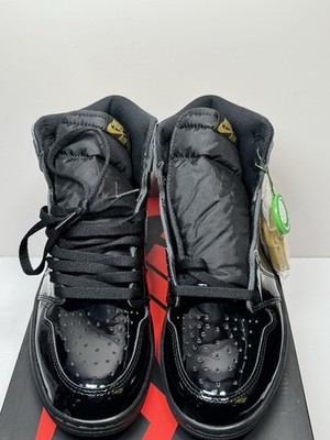 Nike Air Jordan 1 Retro High Black Metallic Gold 555088-032 US Men's Size 10-New #1