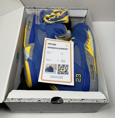 Nike Air Jordan 5 CD2720-400 Retro Laney Varsity Royal Blue US Men’s Sz 9.5 -New #6