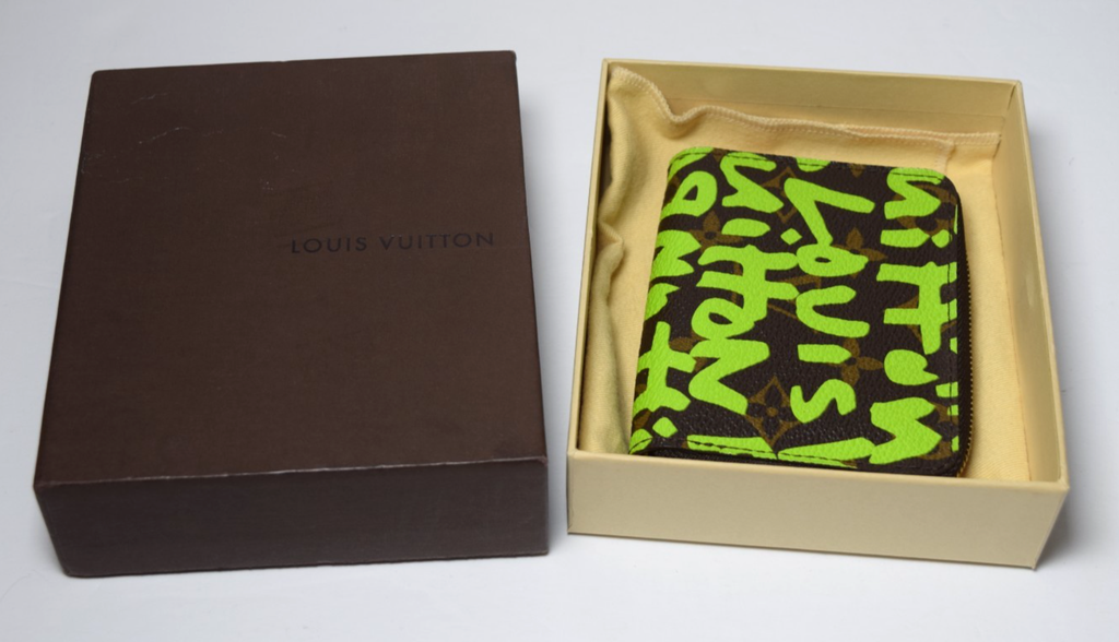 Louis Vuitton Limited Edit Very Green Graffiti Stephen Sprouse Zippy Coin Purse #3