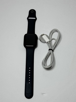 Apple Watch Series 8 GPS+Cell 45mm Aluminum Case Midnight w/M/L band-Unlocked #6