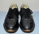 Gucci Men’s 10.5 Black Rhyton Iridescent Rainbow Logo Apollo Nero Sneaker Shoes used
