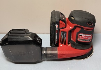 Milwaukee 2648-20 M18  Cordless 5 in. Random Orbit Sander w 1.5 Ah battery #1